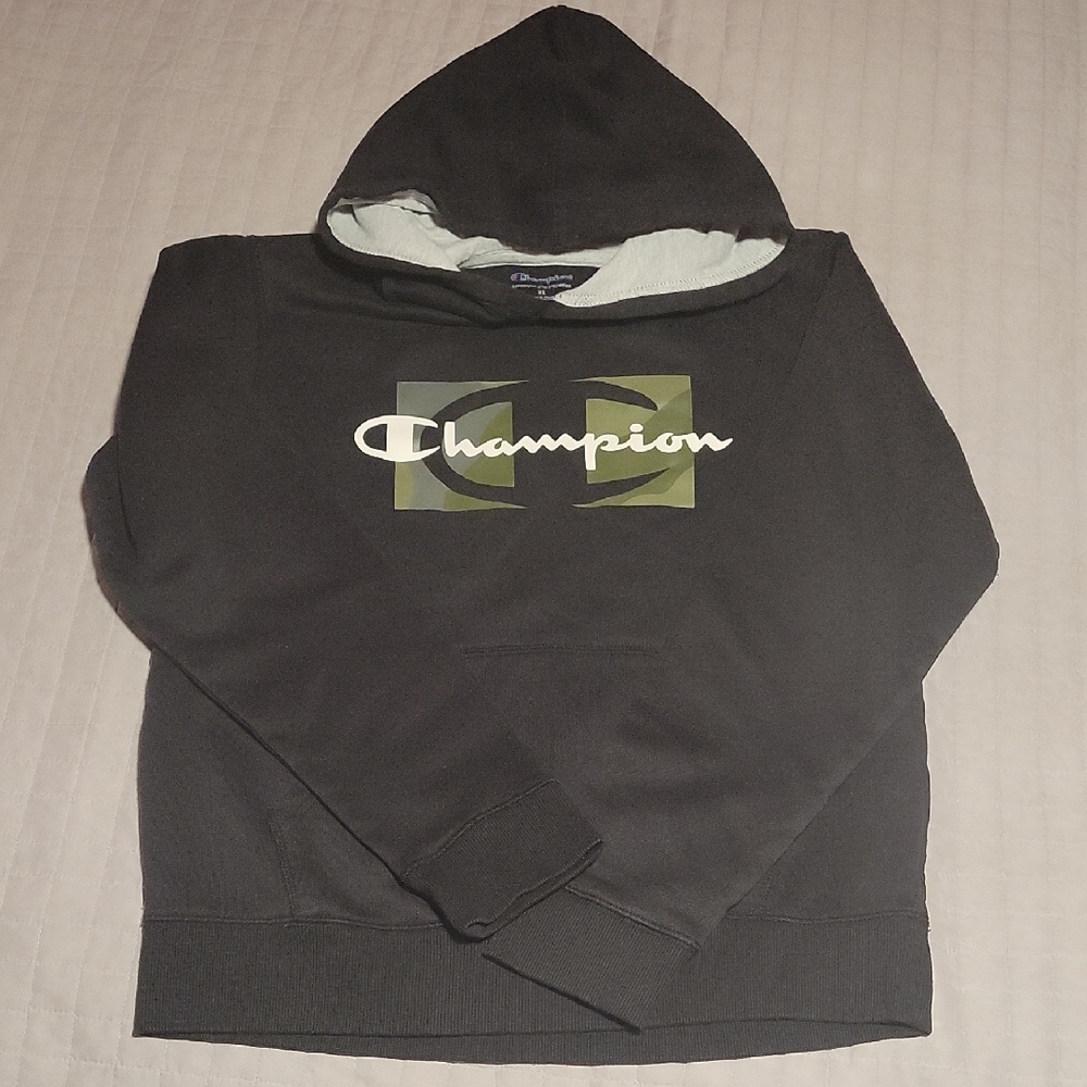Champion Black Hoodie for Boys